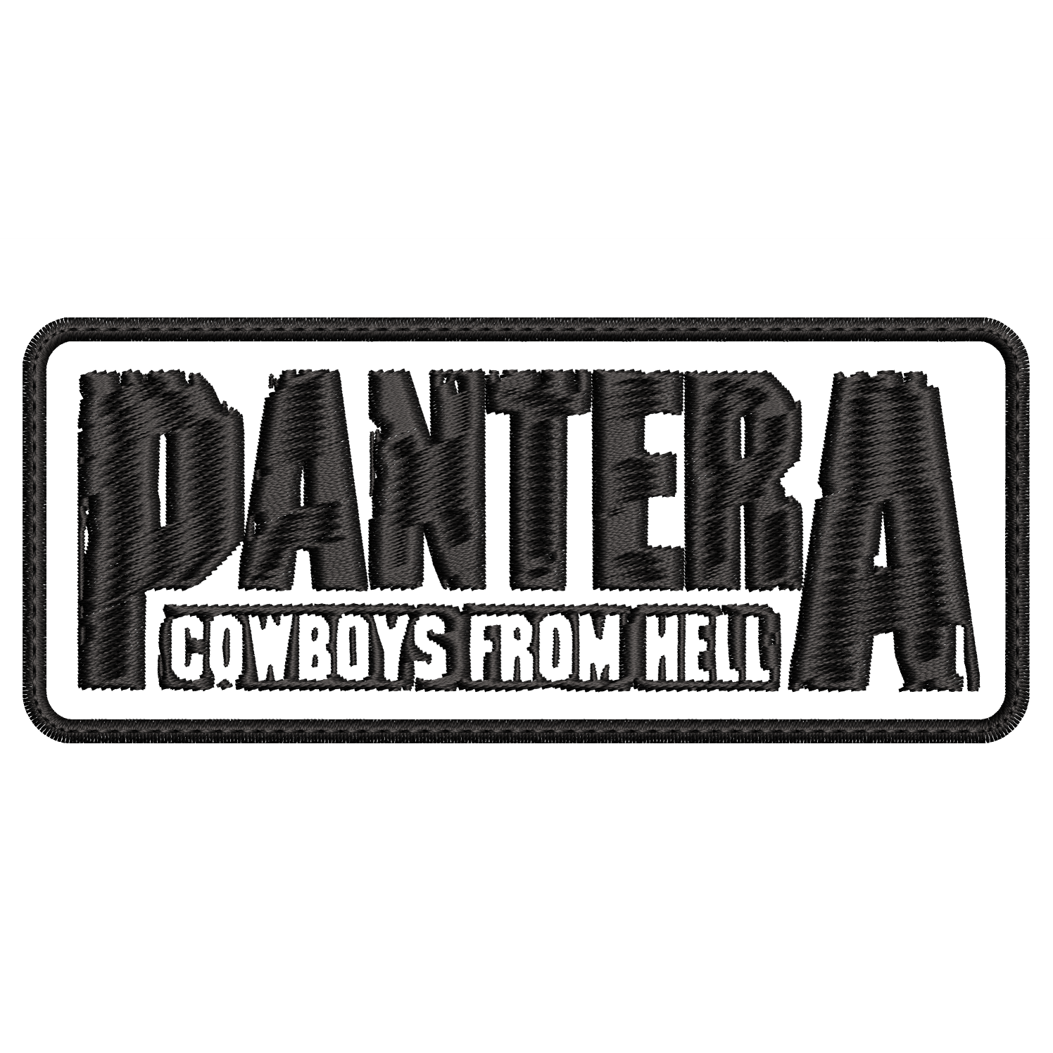 Parche Bordado PANTERA Groove Metal