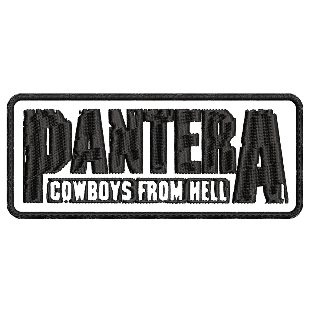 Parche Bordado PANTERA Groove Metal