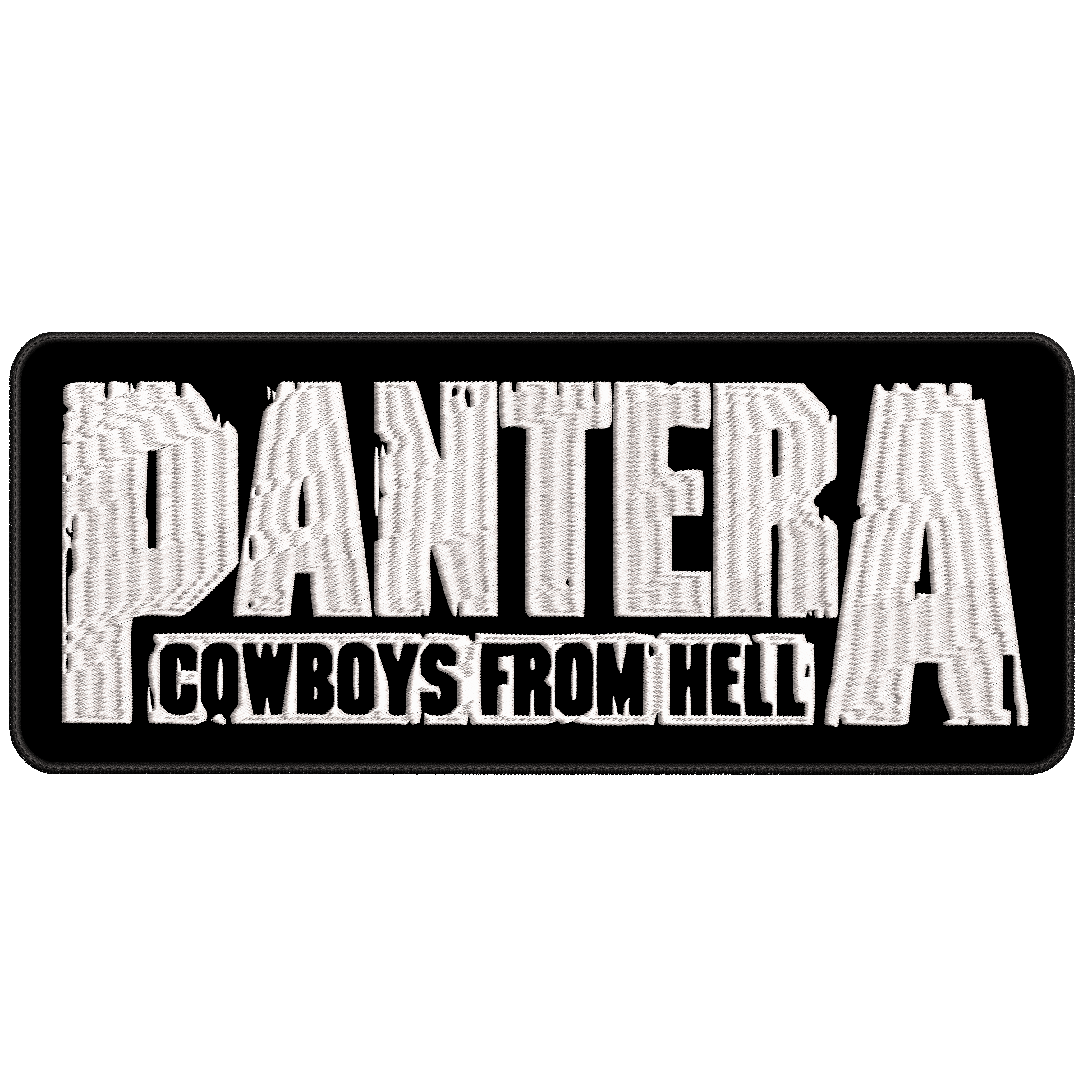Espaldera Bordada PANTERA Groove Metal