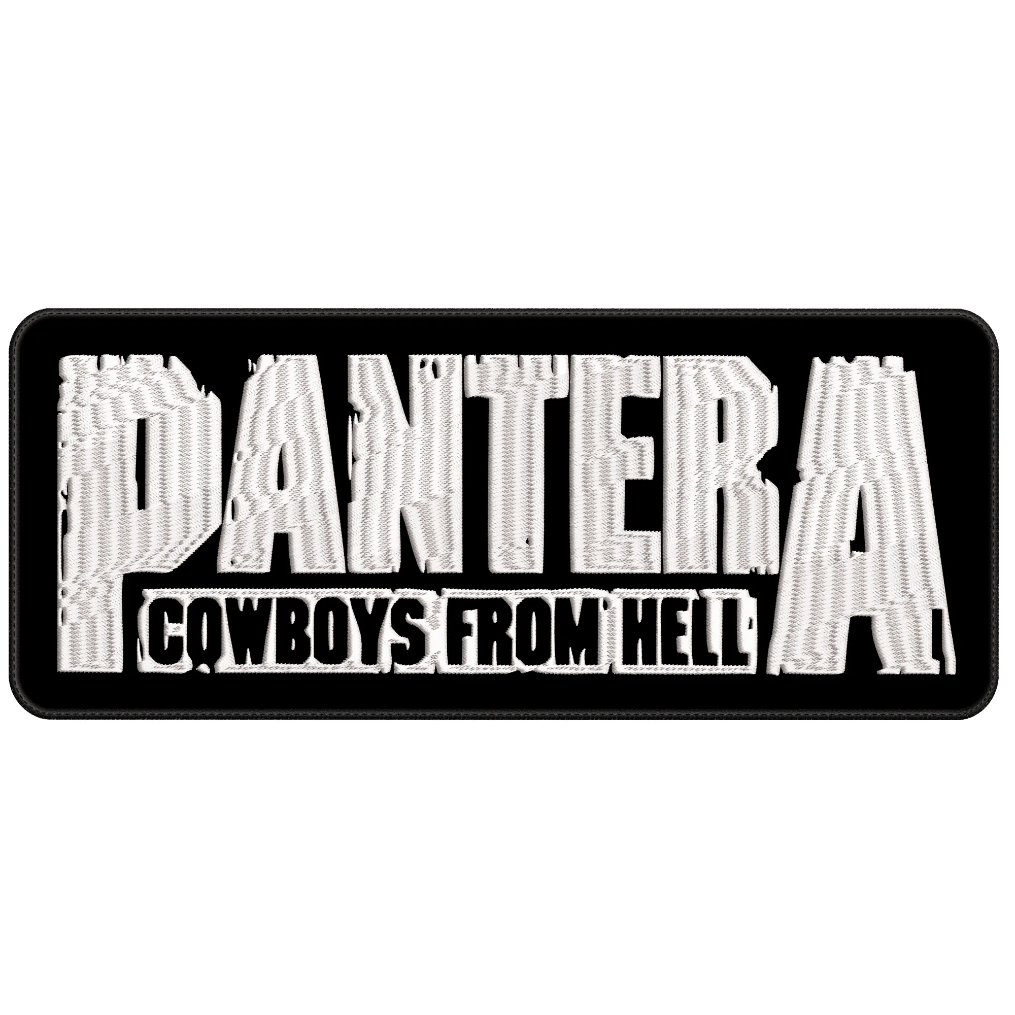 Espaldera Bordada PANTERA Groove Metal