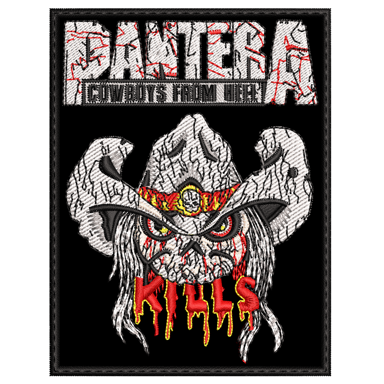 Parche Bordado PANTERA Groove Metal