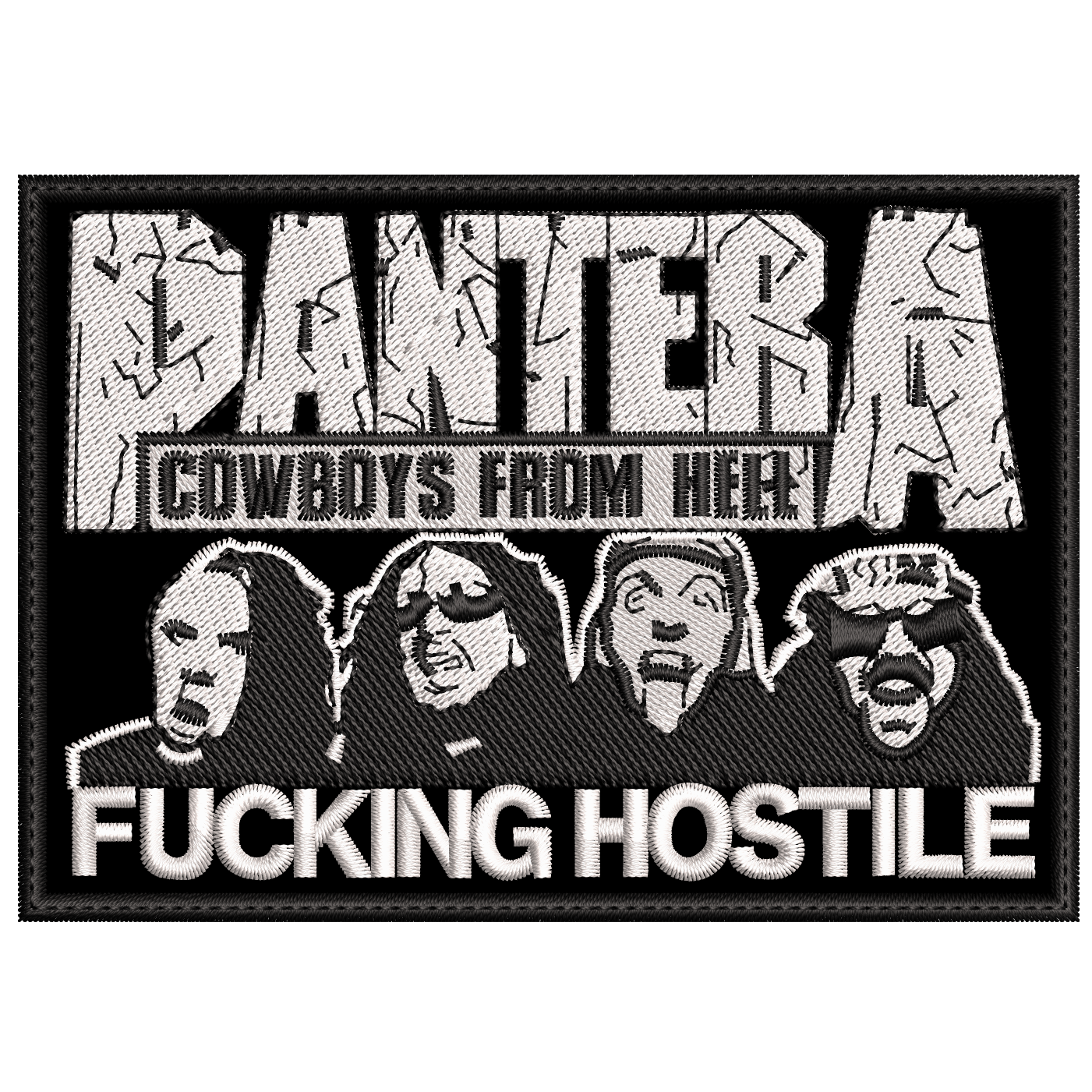 Parche Bordado PANTERA Groove Metal