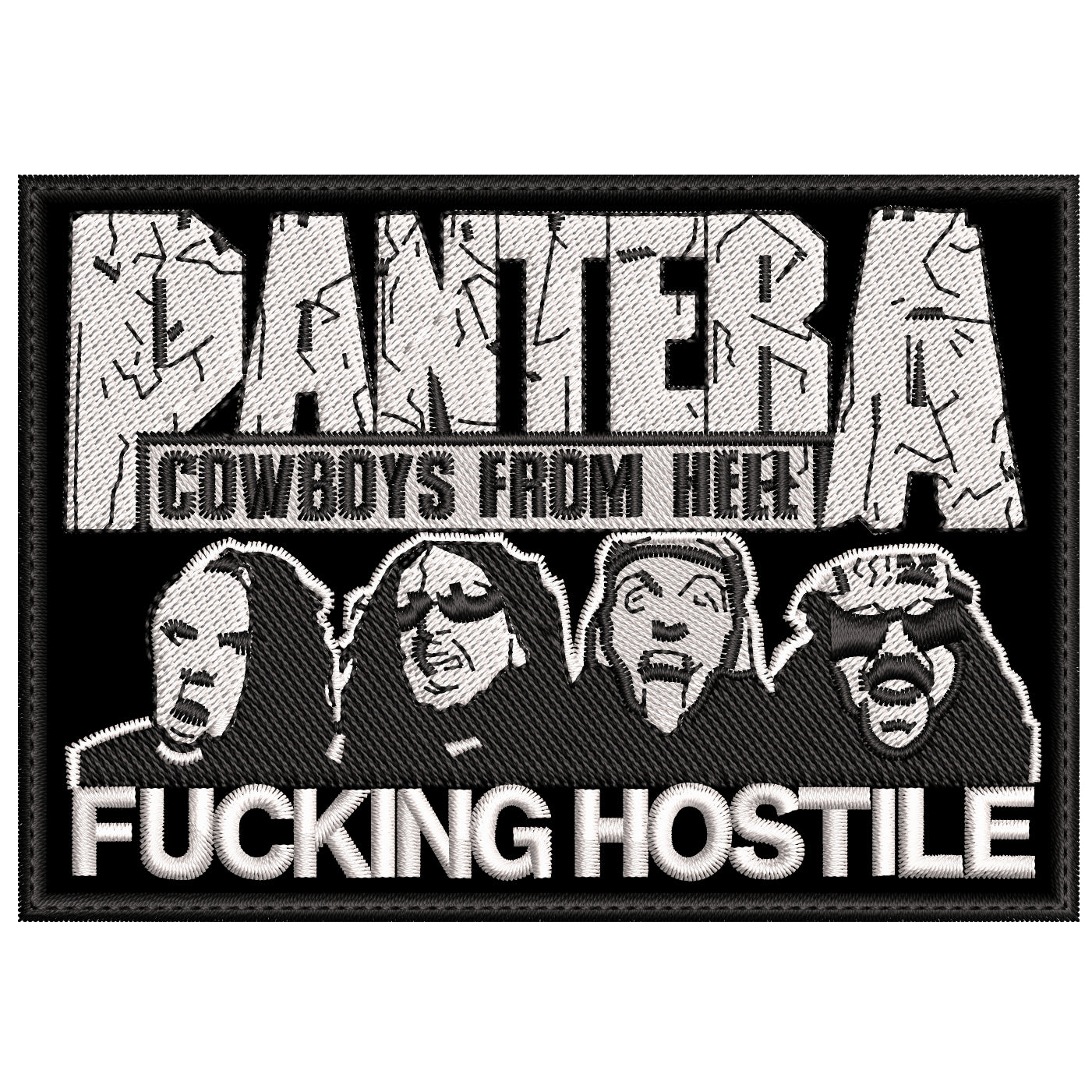 Parche Bordado PANTERA Groove Metal