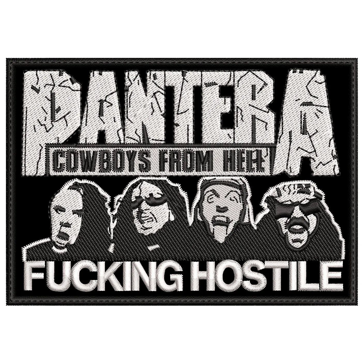 Parche Bordado PANTERA Groove Metal