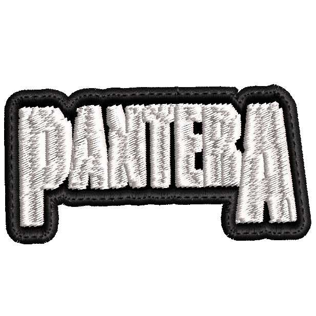 Parche Bordado Mini PANTERA Groove Metal