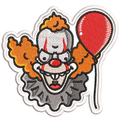 Parche Bordado KRUSTY/PENNYWISE Simpsons