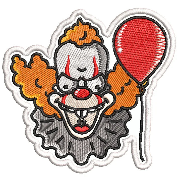 Parche Bordado KRUSTY/PENNYWISE Simpsons