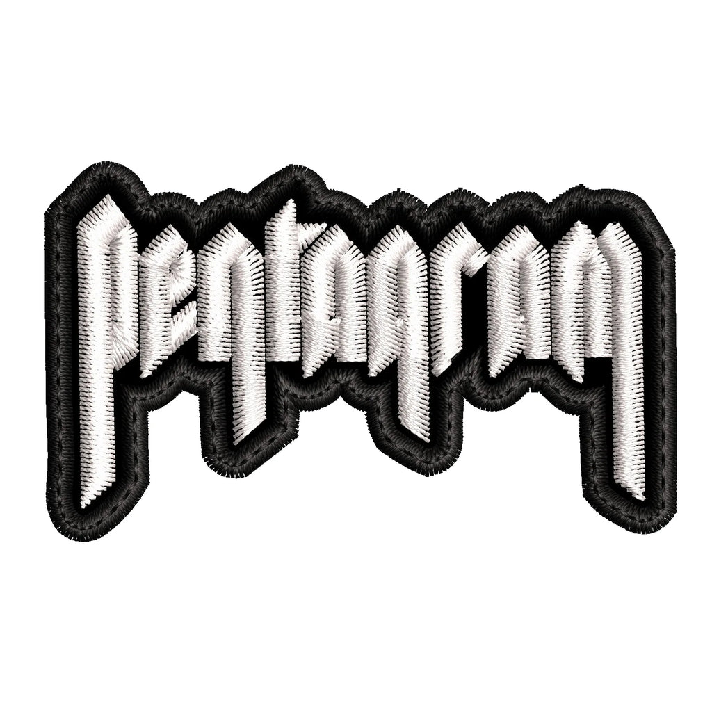Parche Bordado Mini PENTAGRAM Heavy Metal/Doom Metal