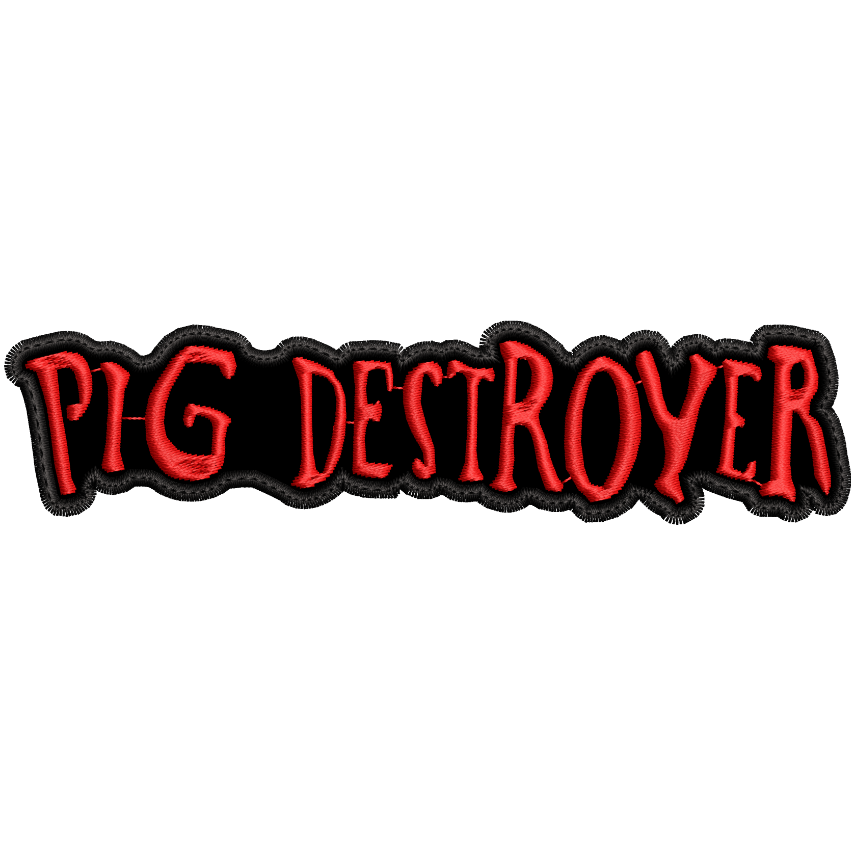 Parche Bordado PIG DESTROYER Grindcore