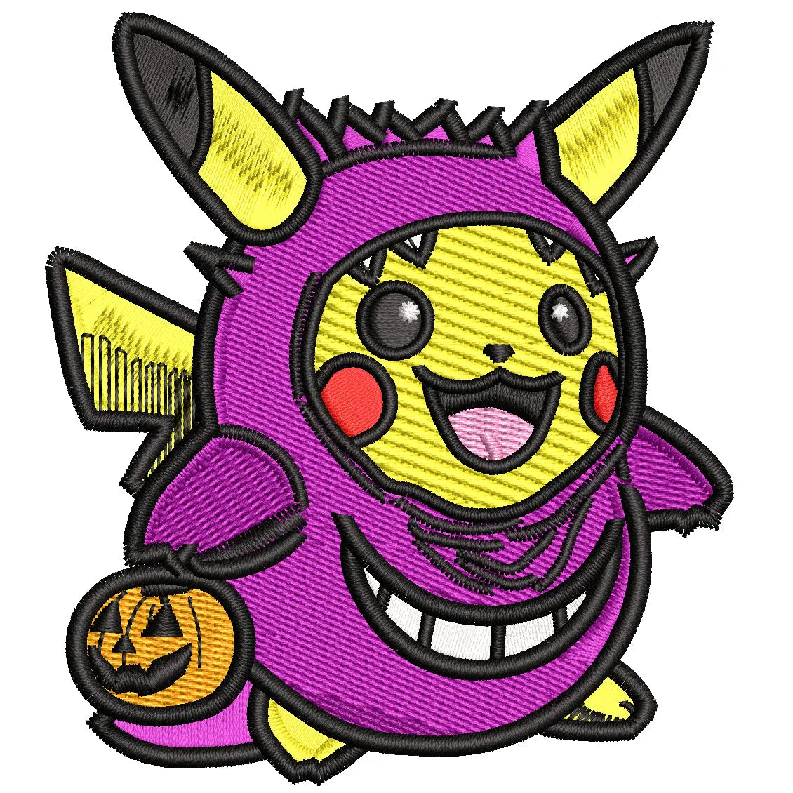 Parche Bordado PIKACHU/GENGAR