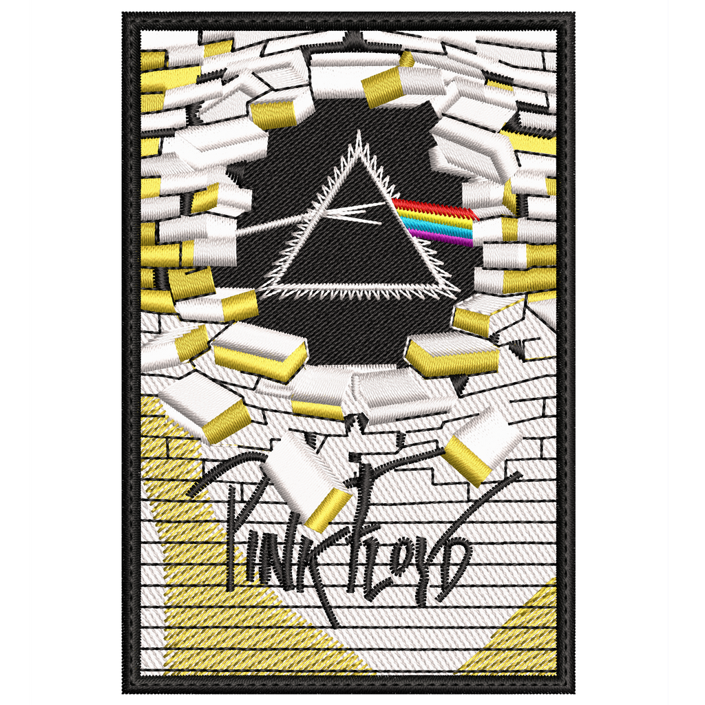 Parche Bordado  PINK FLOYD Rock Progresivo