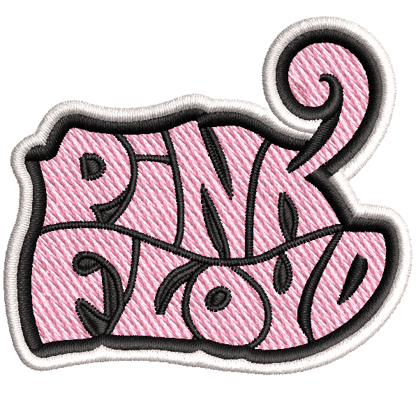 Parche Bordado Mini PINK FLOYD Rock Progresivo