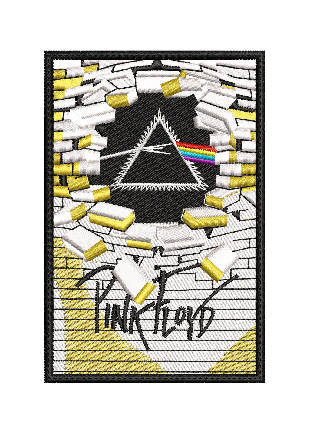 Parche Bordado  PINK FLOYD Rock Progresivo