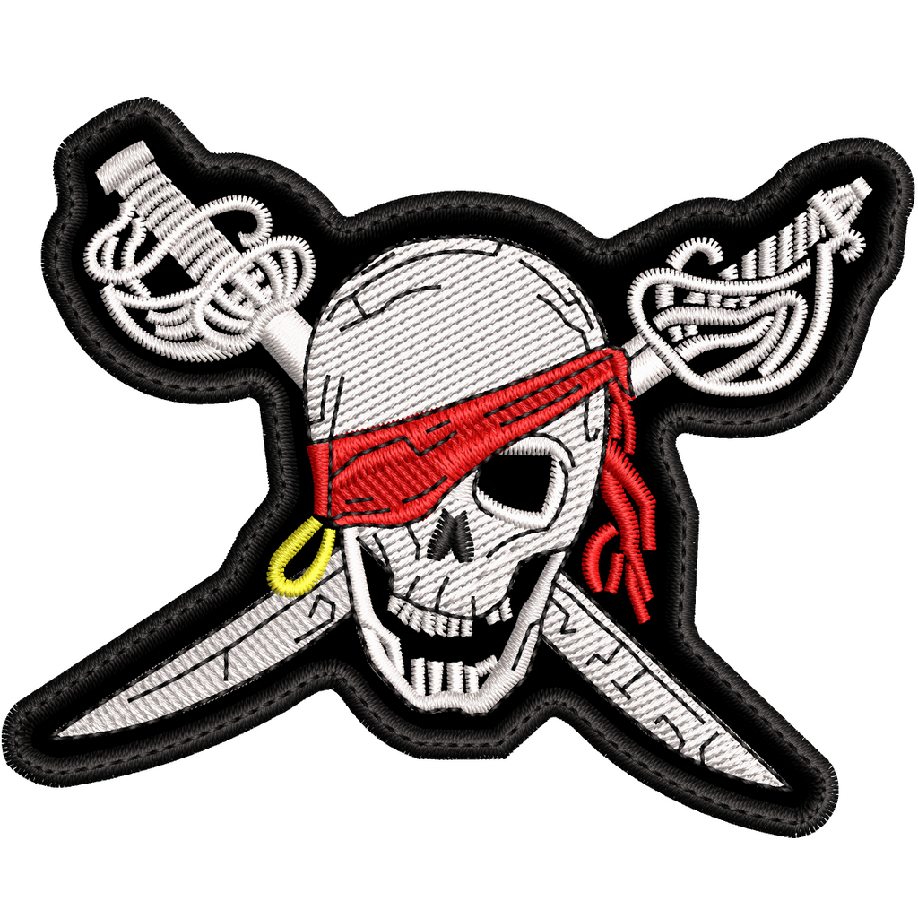 Parche Bordado PIRATAS DEL CARIBE