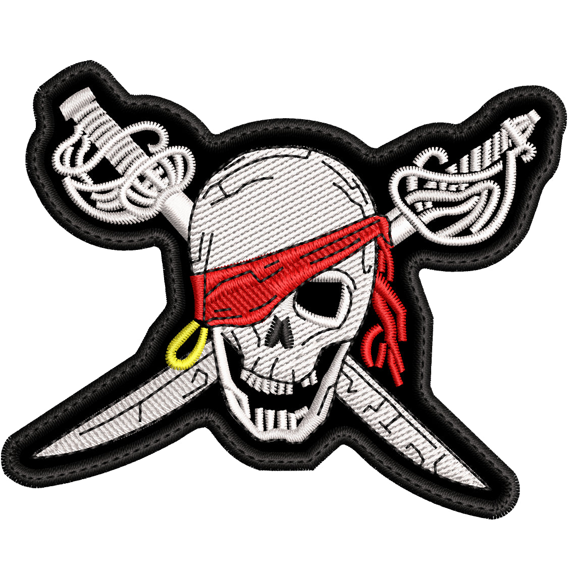 Parche Bordado PIRATAS DEL CARIBE