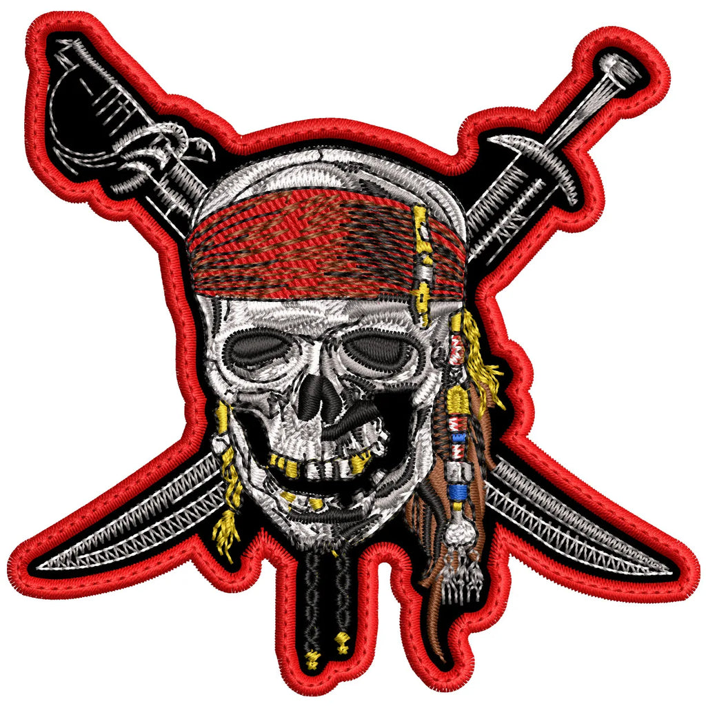 Parche Bordado PIRATAS DEL CARIBE
