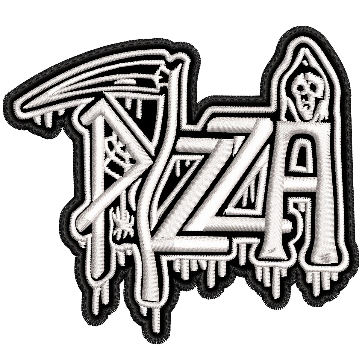 Parche Bordado DEAD PIZZA Heavy Metal