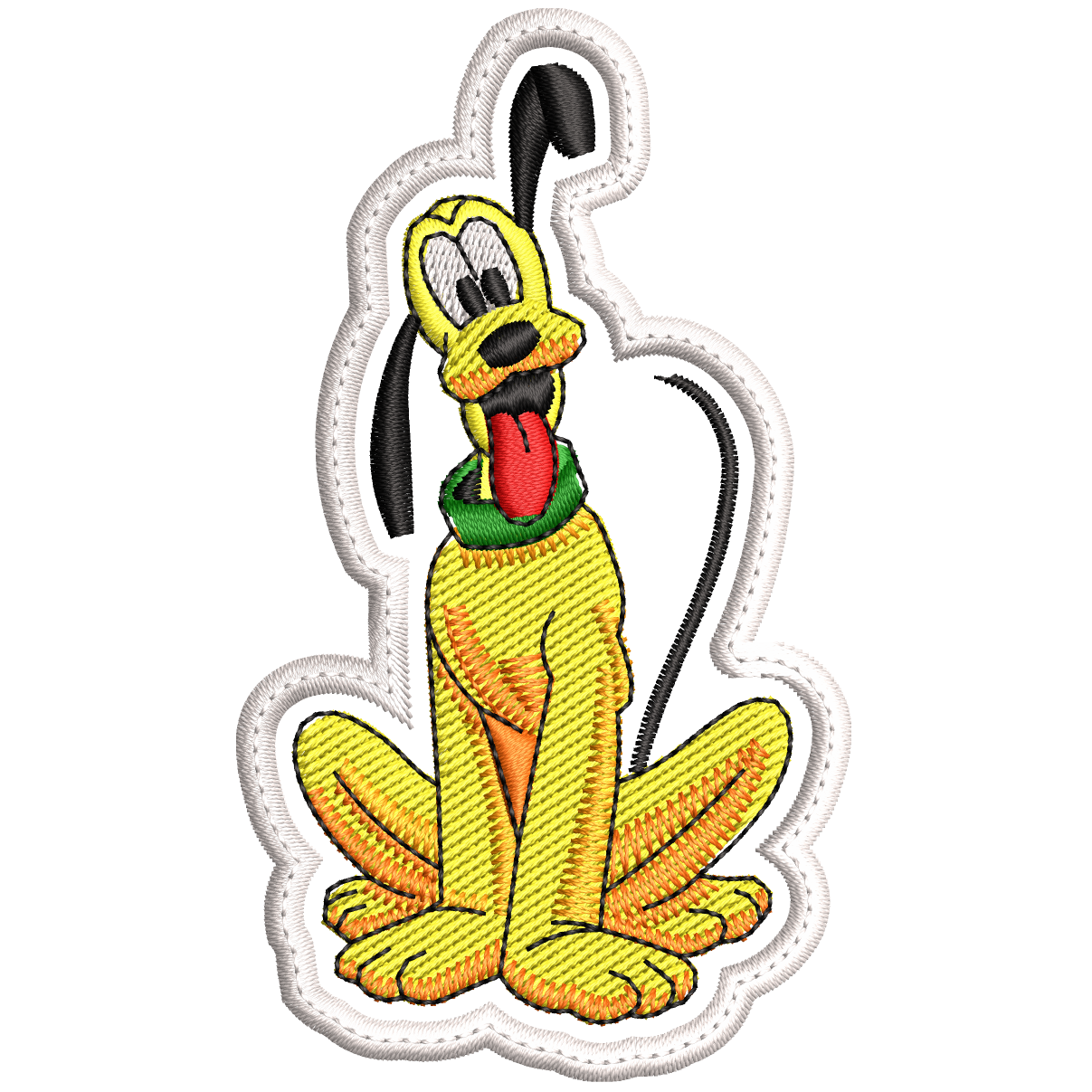 Parche Bordado PLUTO Mickey Mouse