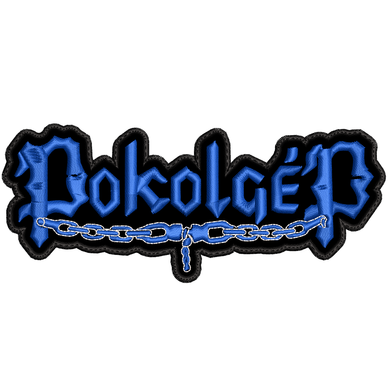 Parche Bordado POKOLGÉP Heavy Metal