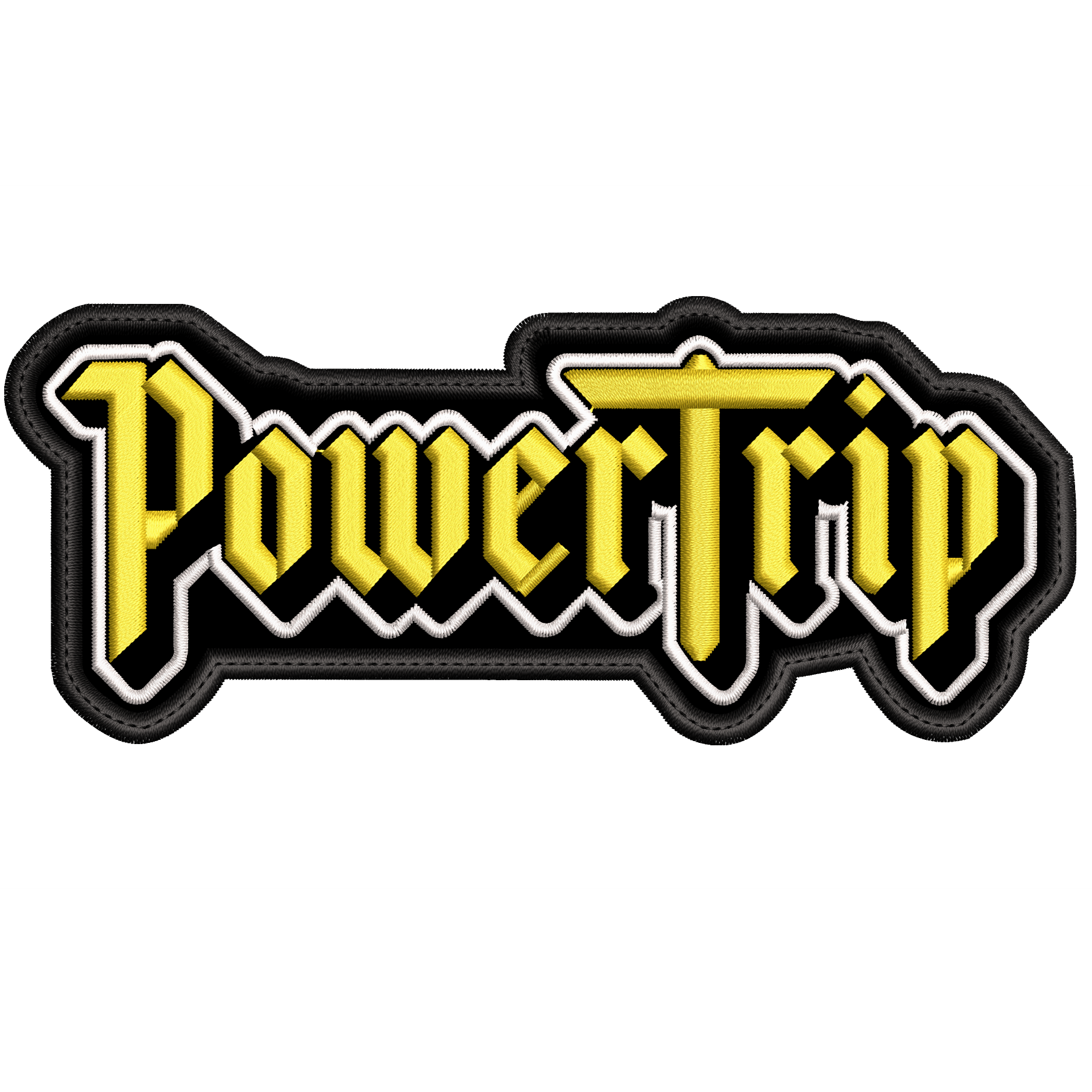 Parche Bordado POWER TRIP Thrash Metal