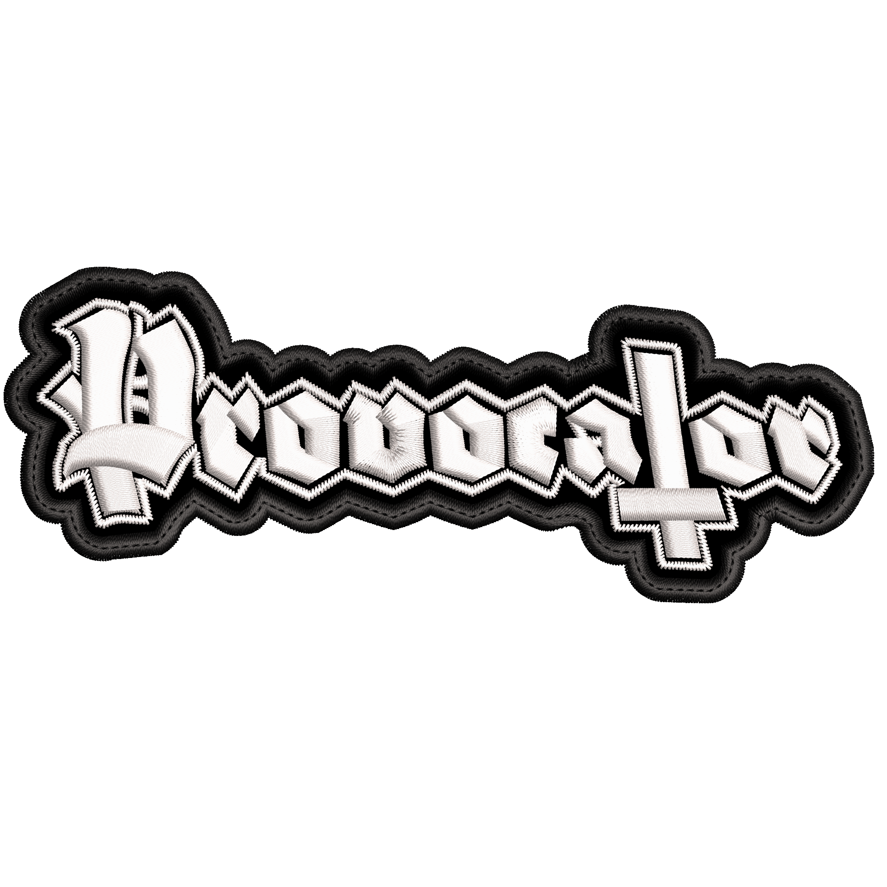 Parche Bordado PROVOCATOR Black Metal