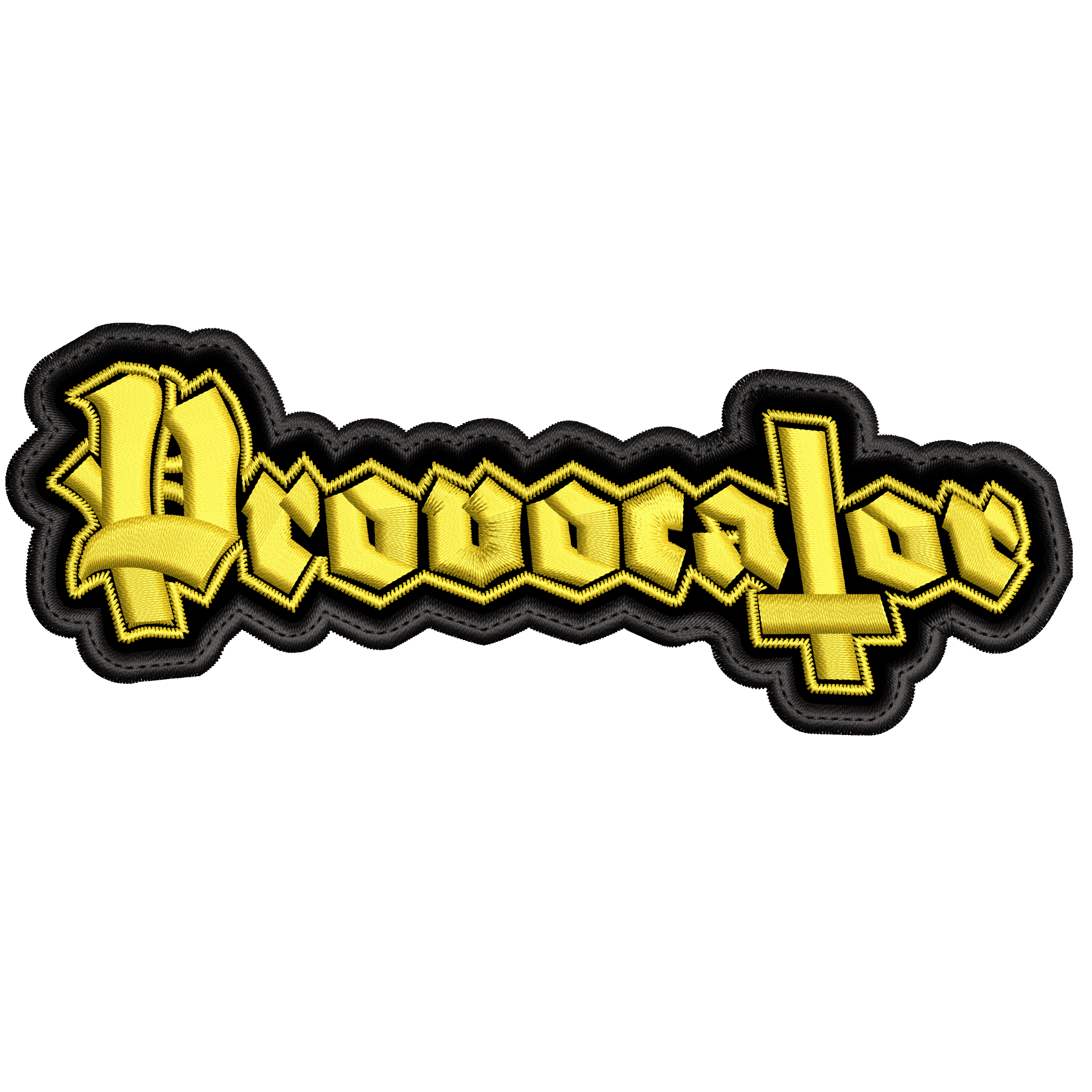 Parche Bordado PROVOCATOR Black Metal