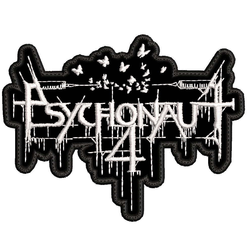 Parche Bordado PSYCHONAUT 4 Black Metal Depresivo