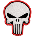 Parche Bordado THE PUNISHER  Indie Rock/Emo-Folk