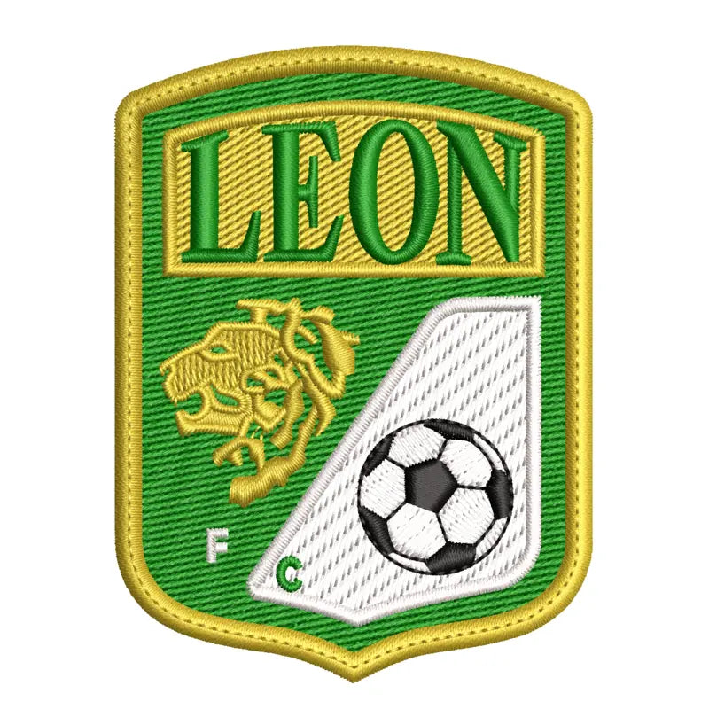 Parche Bordado LEON Futbol
