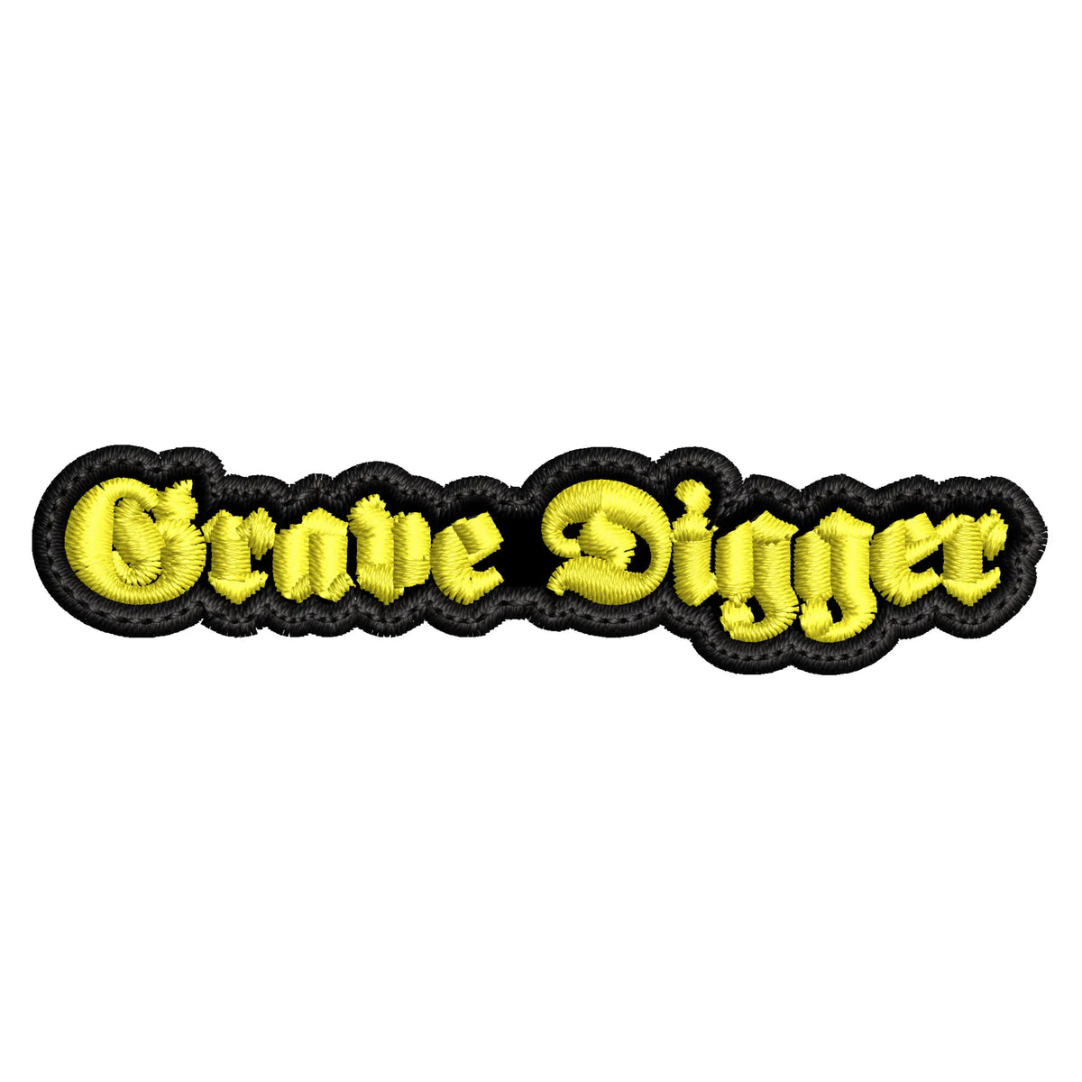 Parche Bordado Mini GRAVE DIGGER Heavy Metal