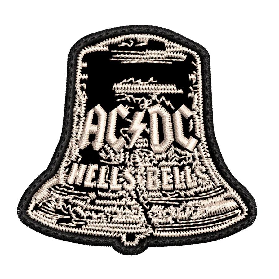Parche Bordado Mini Hells Bells ACDC Hard Rock
