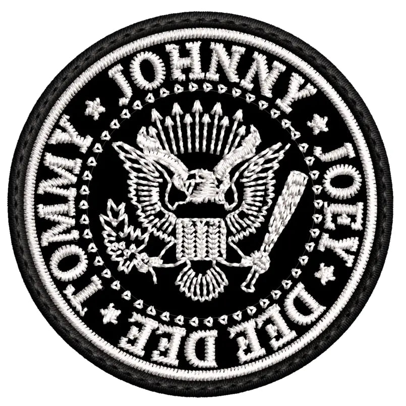 Parche Bordado Mini RAMONES Punk Rock