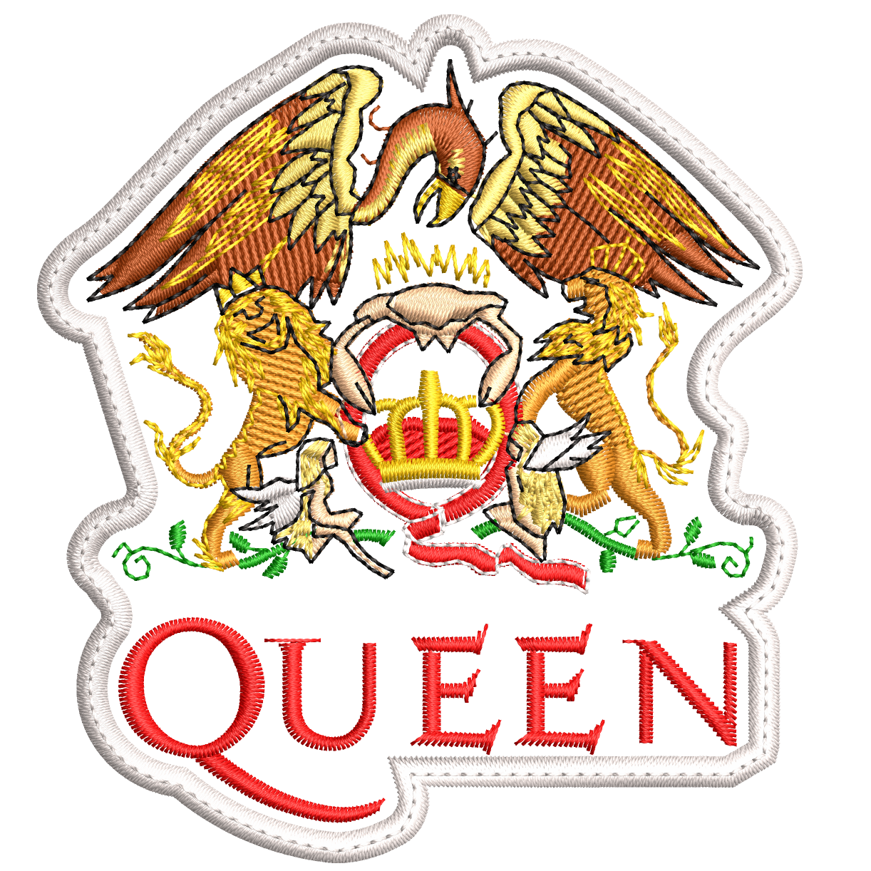 Parche Bordado QUEEN Rock
