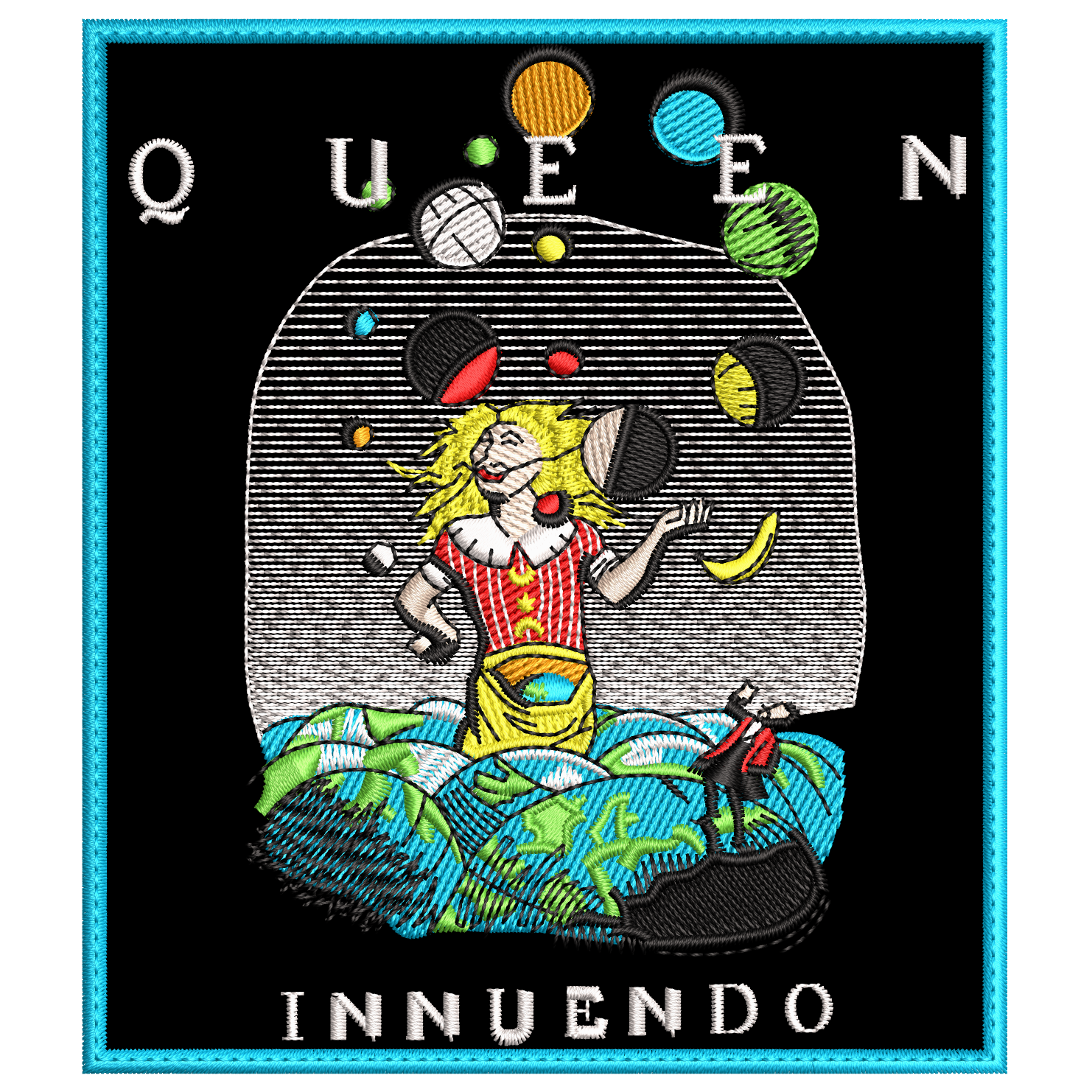Parche Bordado QUEEN Rock