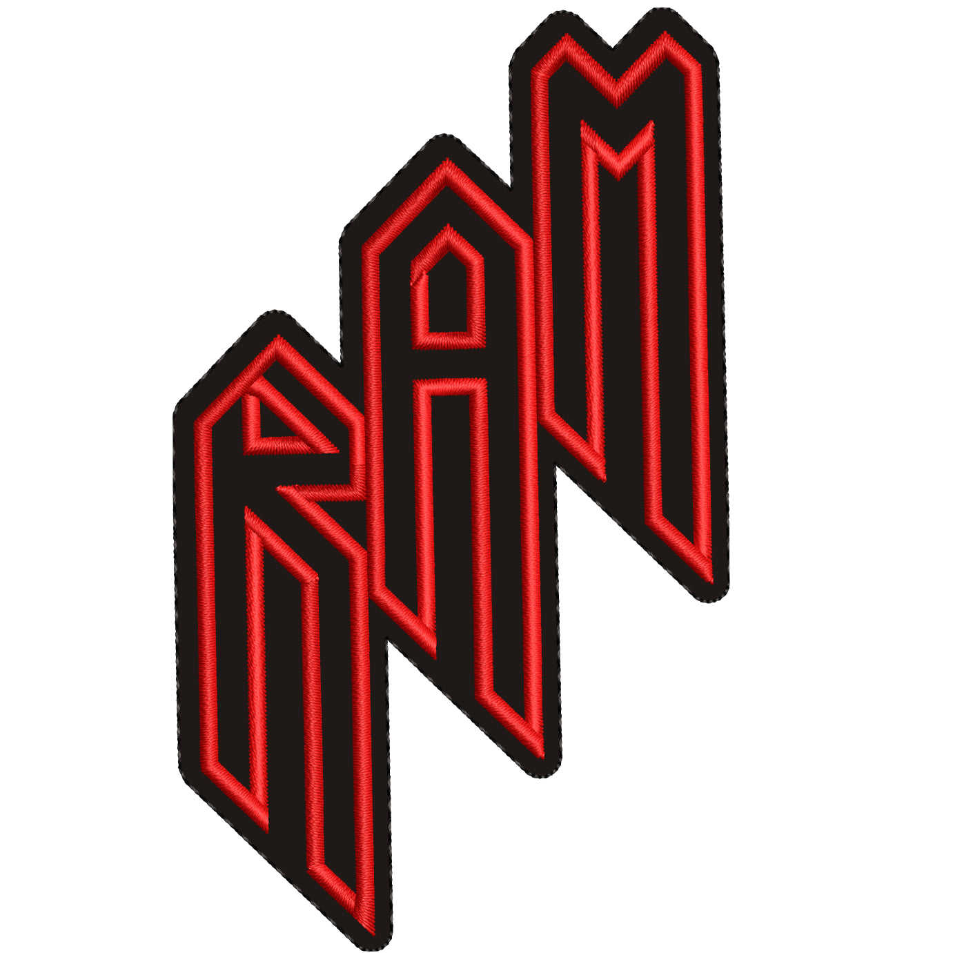 Parche Bordado RAM Heavy Metal