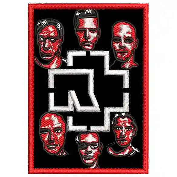 Parche Bordado RAMMSTEIN Metal