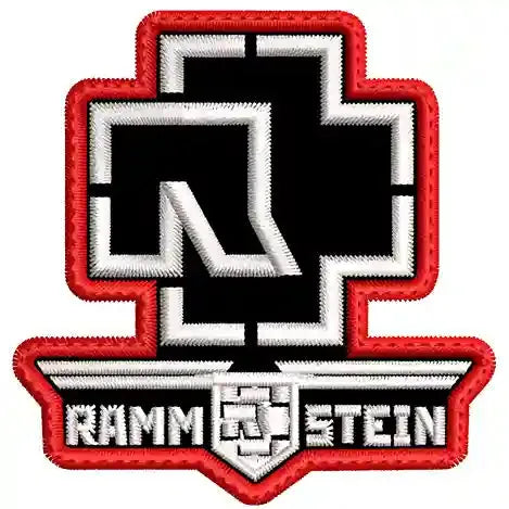 Parche Bordado Mini RAMMSTEIN Metal