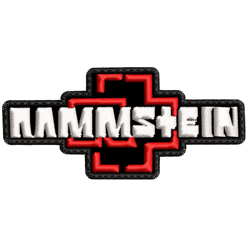Parche Bordado Mini RAMMSTEIN Metal