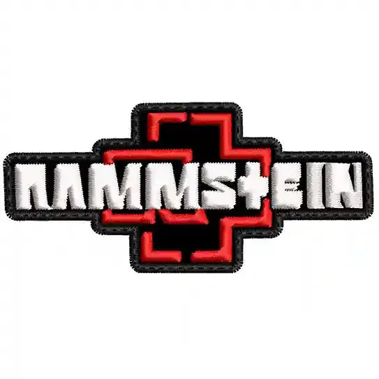 Parche Bordado Mini RAMMSTEIN Metal