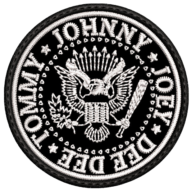 Parche Bordado Mini RAMONES Punk Rock