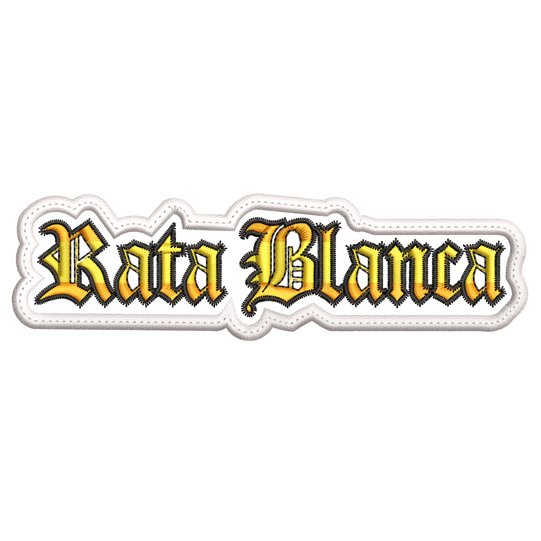 Parche Bordado RATA BLANCA Hard Rock