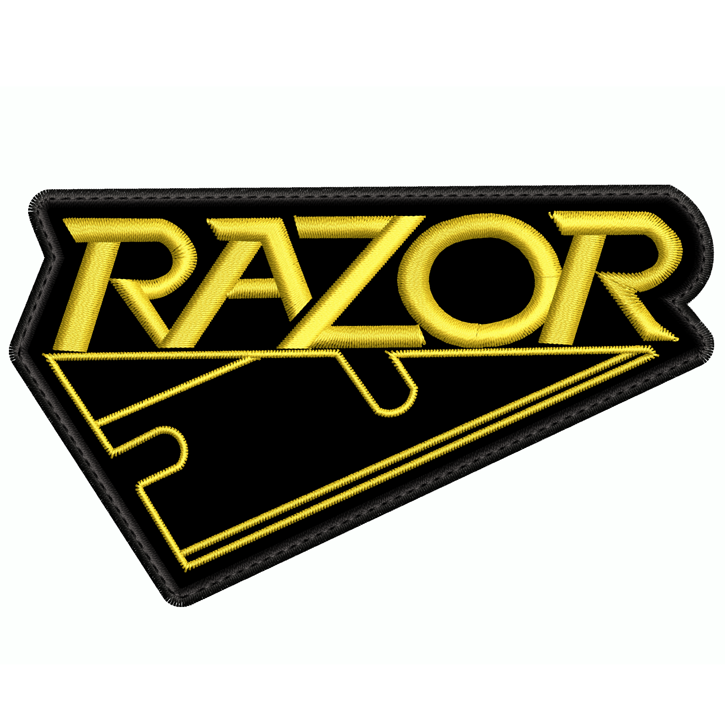 Parche Bordado RAZOR Trash Metal