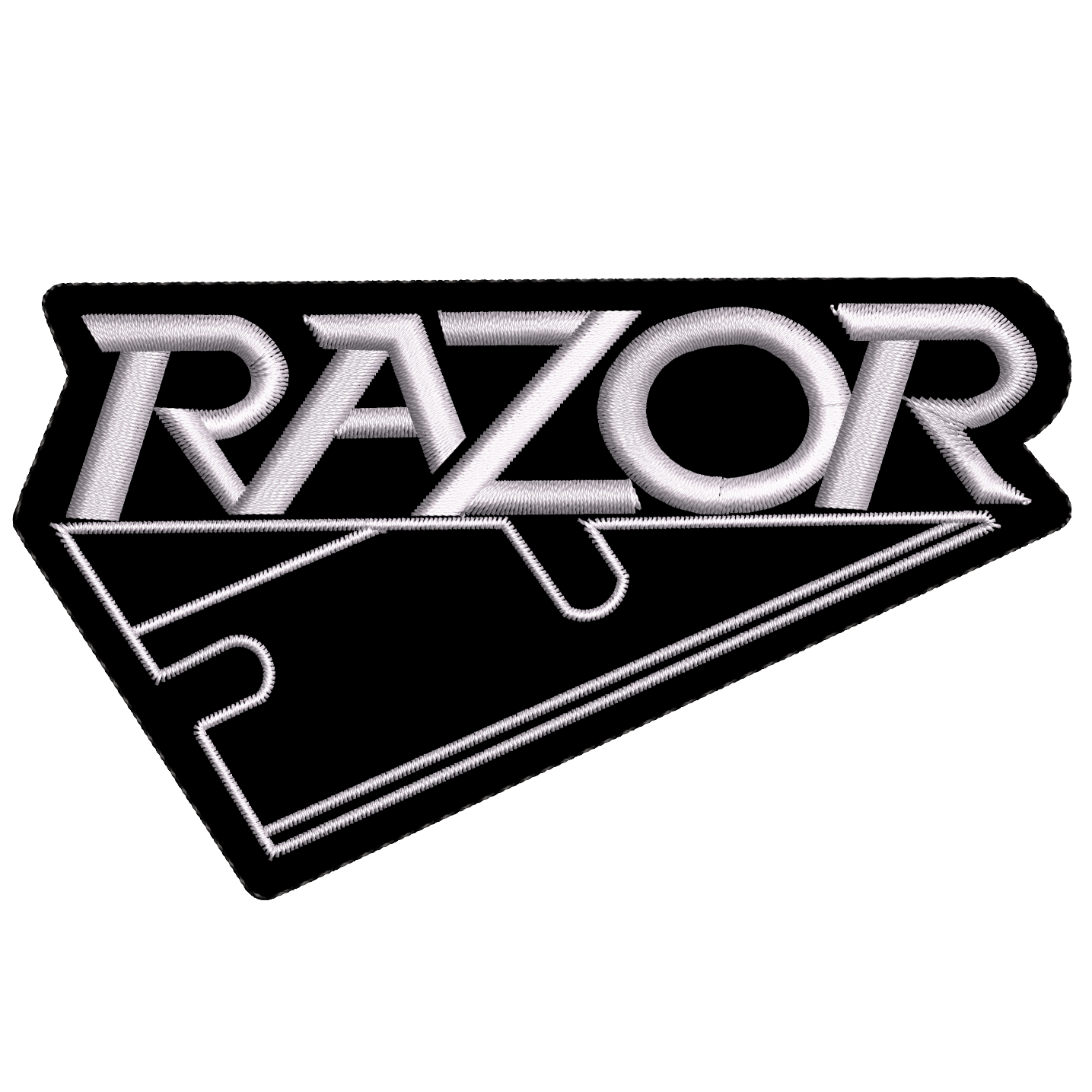 Parche Bordado RAZOR Trash Metal