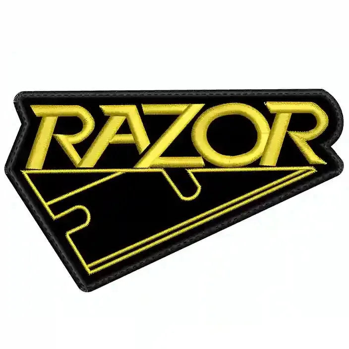 Parche Bordado RAZOR Trash Metal