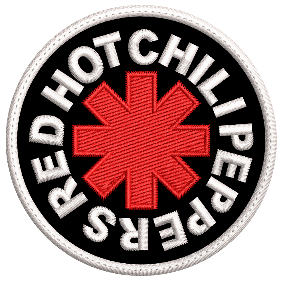 Parche Bordado HOT CHILI PEPPERS RED Alternativa/independiente