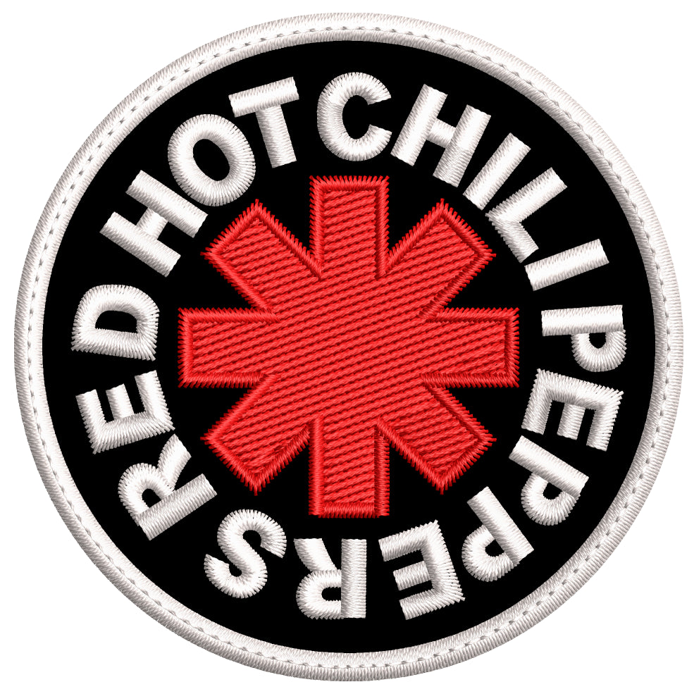Parche Bordado HOT CHILI PEPPERS RED Alternativa/independiente