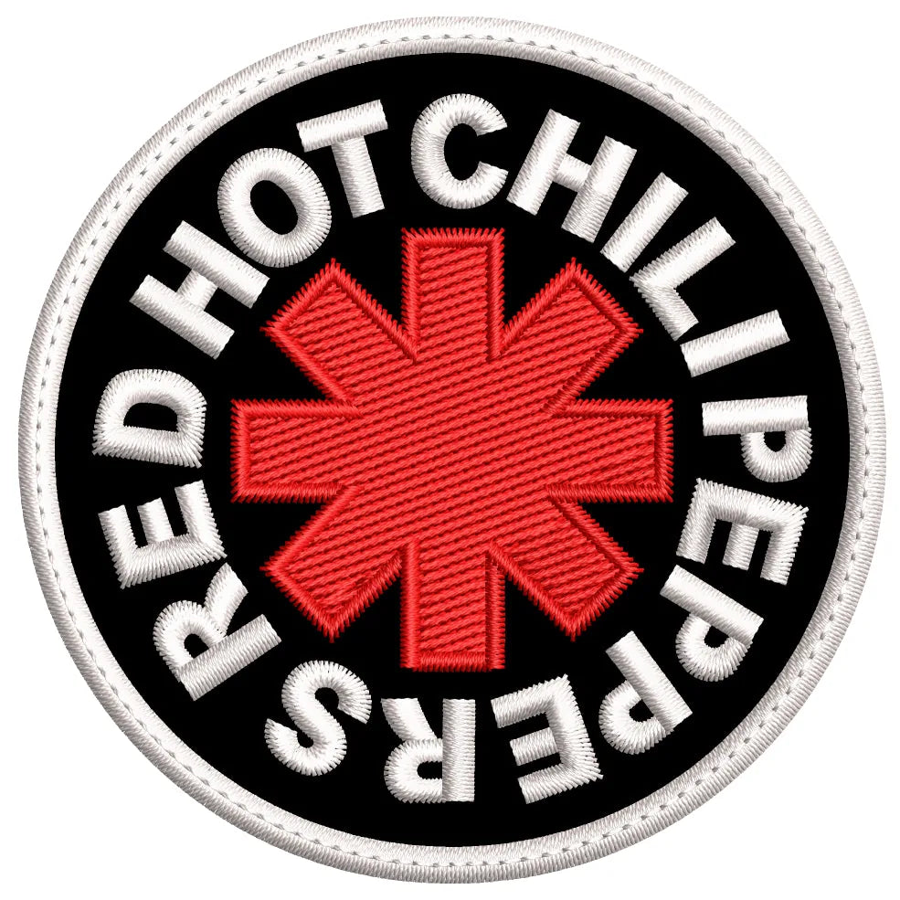 Parche Bordado HOT CHILI PEPPERS RED Alternativa/independiente