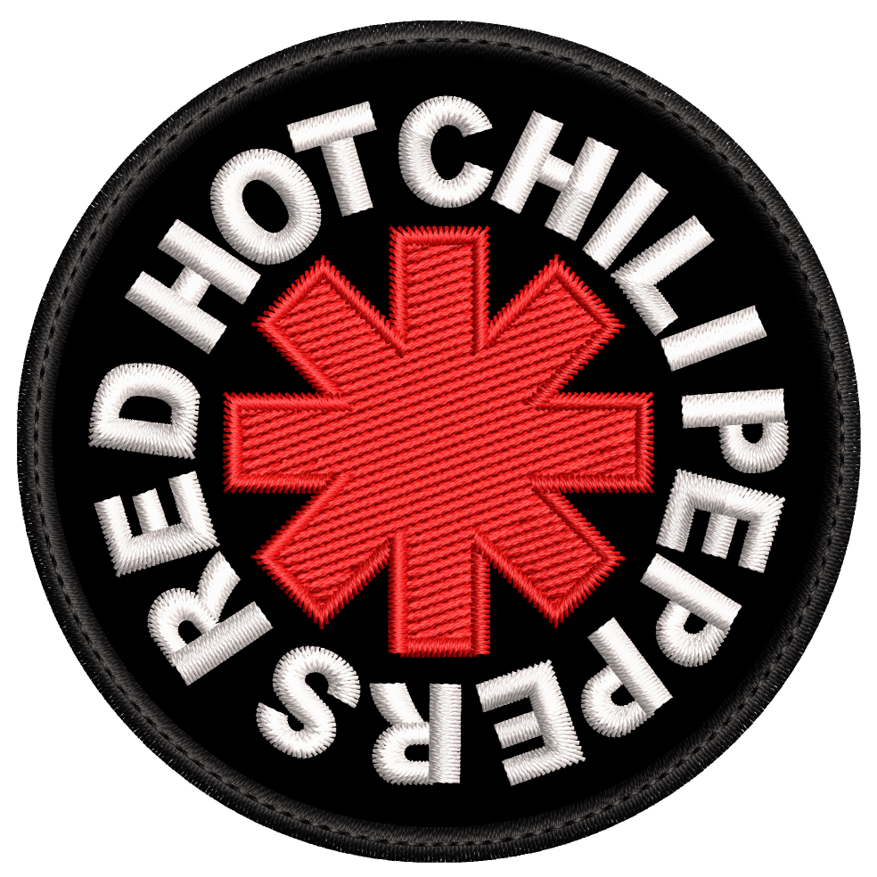 Parche Bordado HOT CHILI PEPPERS RED Alternativa/independiente
