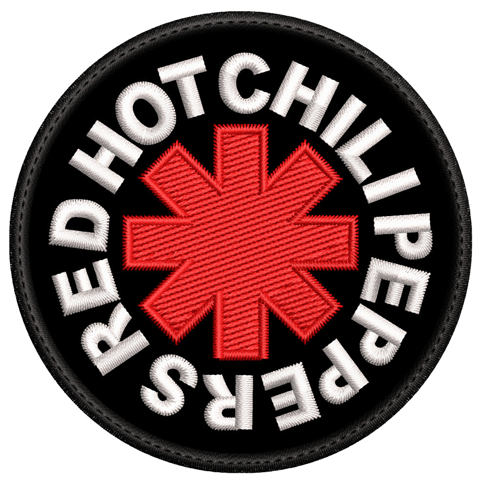 Parche Bordado HOT CHILI PEPPERS RED Alternativa/independiente