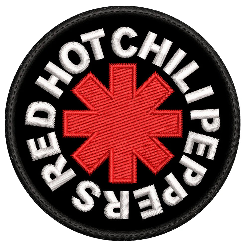 Parche Bordado HOT CHILI PEPPERS RED Alternativa/independiente